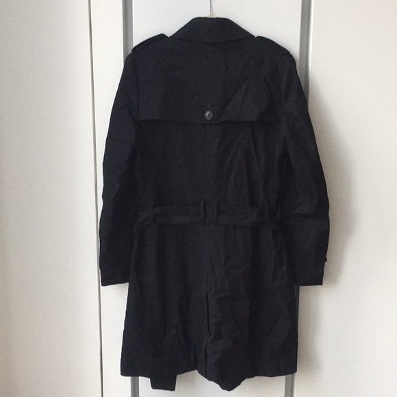 GAP Classic Trench Coat - Black - Picture 8 of 10